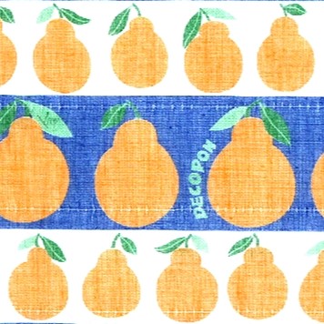 白雪友禅ふきん / デコポン
