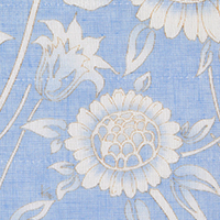 白雪友禅ふきん / 向日葵 / スカイ
