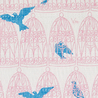 白雪友禅ふきん / 青い鳥 / ももいろ
