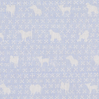 白雪友禅ふきん / いぬ / サックス
