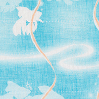 白雪友禅ふきん / 金魚 / ソーダ
