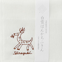 白雪はんかちふきん / シカ