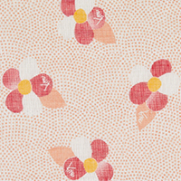 白雪友禅ふきん / 椿 / 珊瑚
