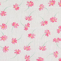 白雪友禅ふきん / 秋桜 / ピンク
