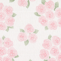 白雪友禅はんかち / 薔薇 / ピンク
