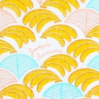 白雪友禅手巾 / バナナ
