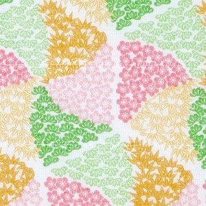 白雪友禅ふきん / 松竹梅 / ピンク
