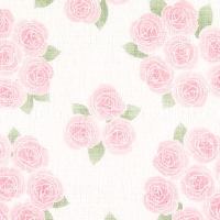 白雪友禅ふきん / 薔薇 / ピンク
