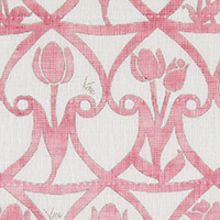 白雪友禅ふきん / チューリップ / ルージュ
