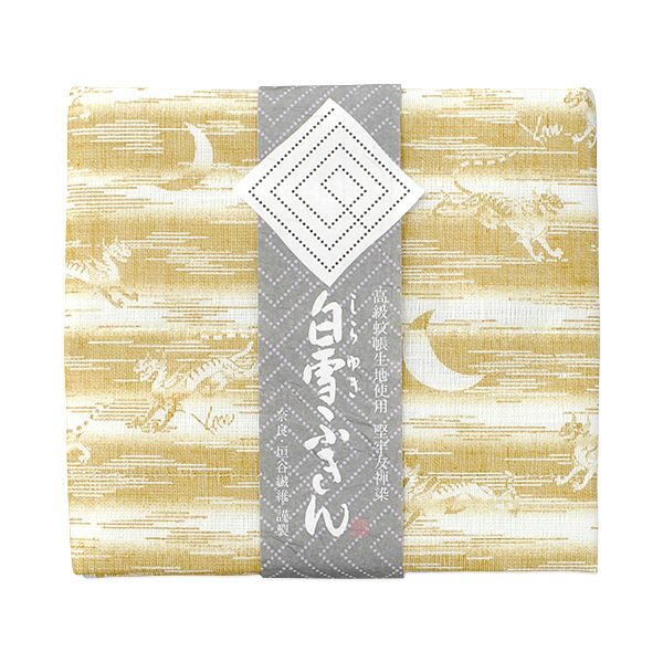 白雪友禅ふきん / 奈良限定 / 白虎 | 白雪ふきんオンラインショップ
