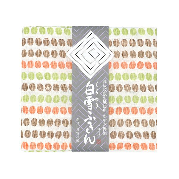 白雪友禅ふきん / きのこ / パンプキン | 白雪ふきんオンラインショップ