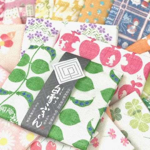 白雪友禅ふきん セレクト30種セット（手提げ袋付き） | 白雪ふきん