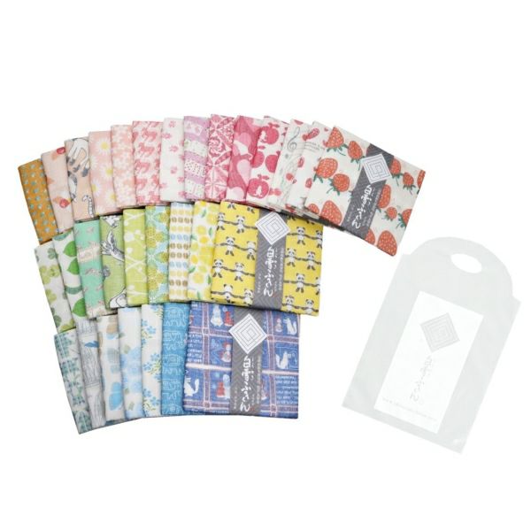 白雪友禅ふきん セレクト30種セット（手提げ袋付き） | 白雪ふきん